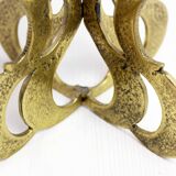 Bronze candlestick by Guiseppe Gallo 1960