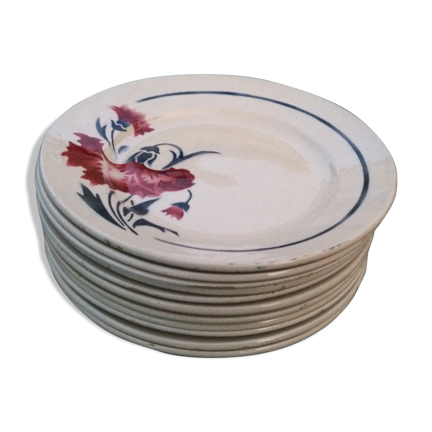 Lunéville desert plates