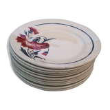 Lunéville desert plates