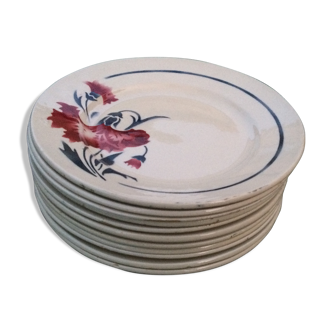 Lunéville desert plates