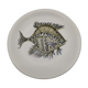 Assiette au poisson d'Alain Piclet pièce unique Quimper