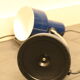 70's petrol blue veb narva desk lamp