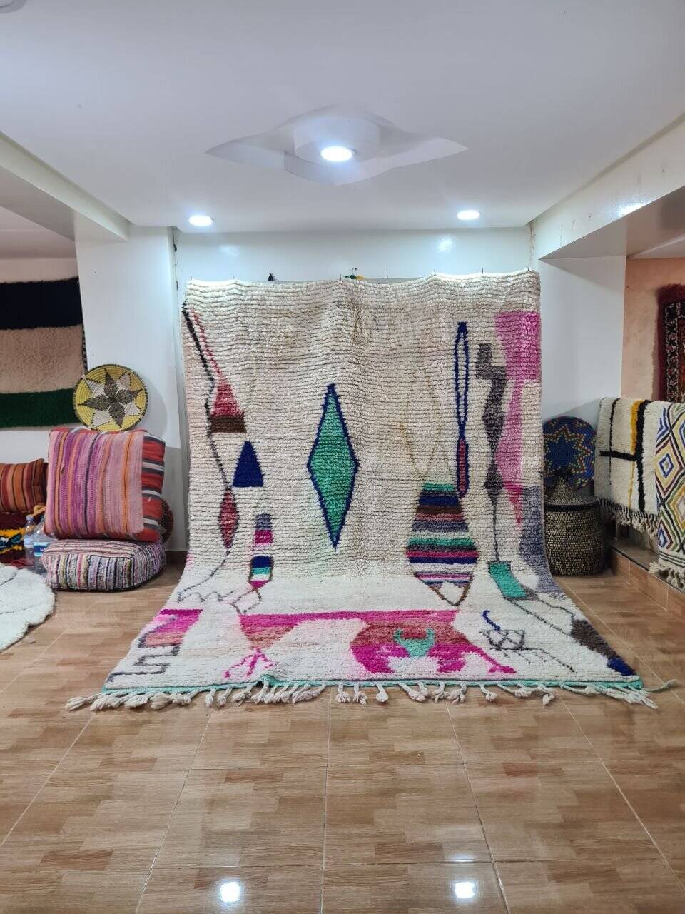 Handmade BOUJAAD rug 300x200 cm