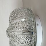 Wall light ceiling light porthole round glass minimalist 1970