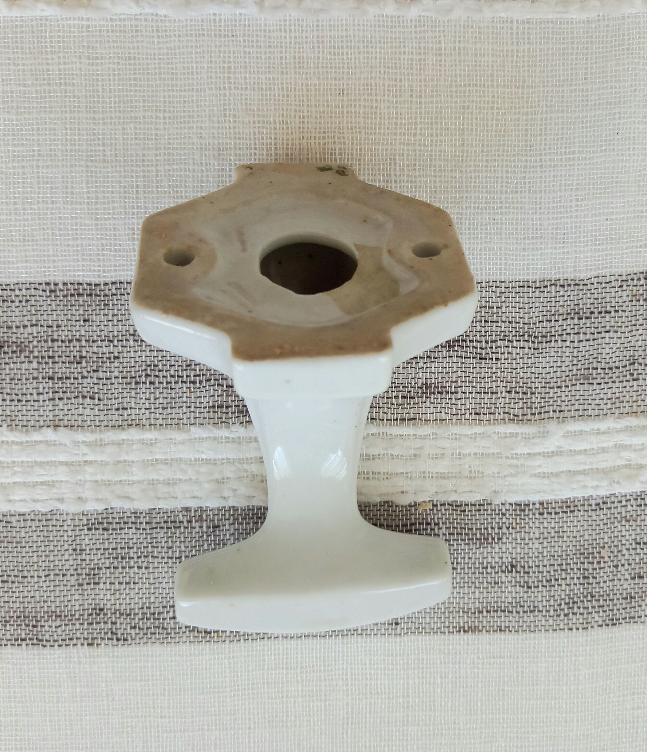 Patere bathroom white earthenware