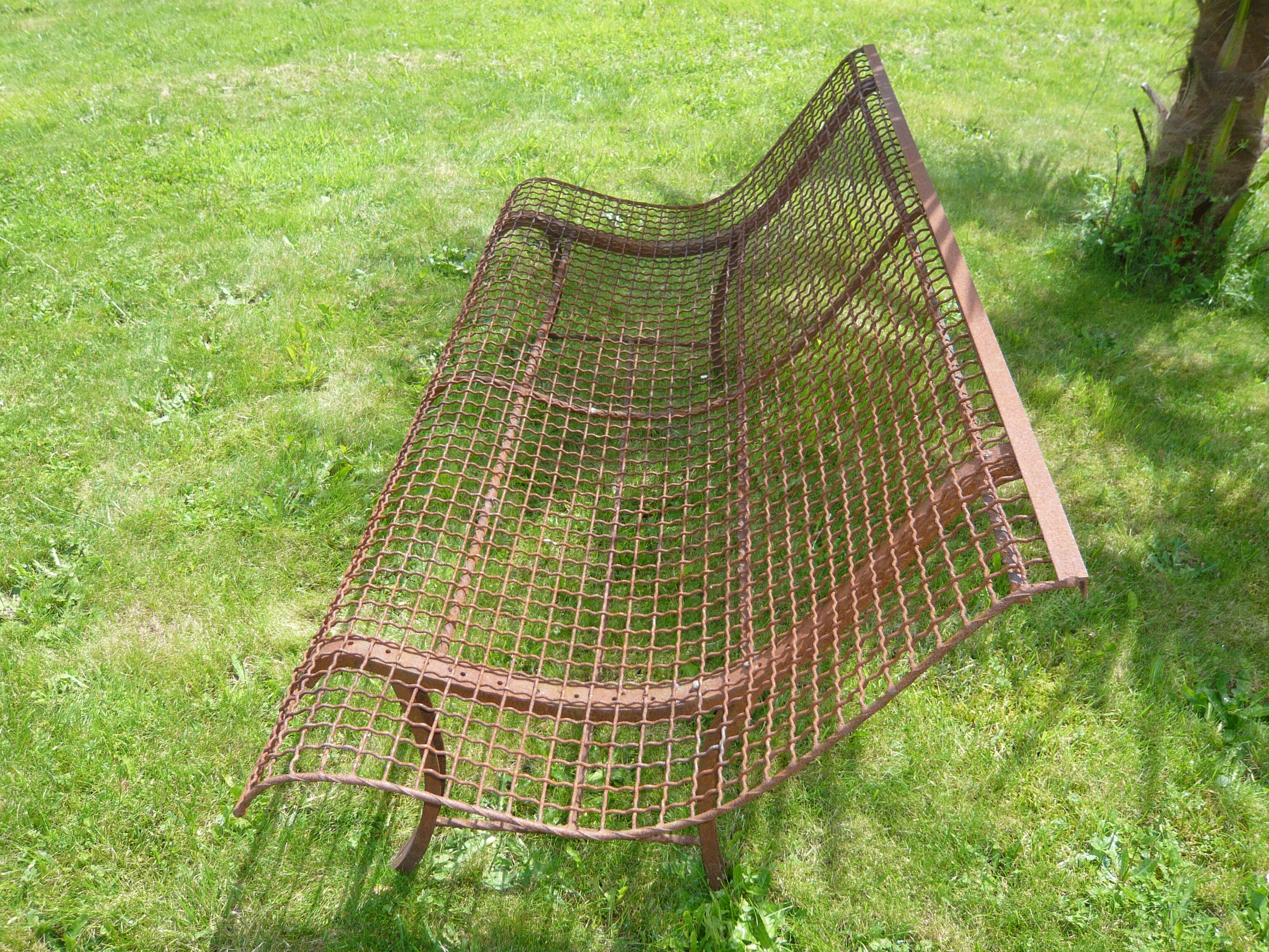 Vintage garden bench