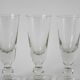 Set of 3 absinthe glasses, early 20th century