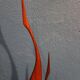 Statuette "Herons" teak 1960s