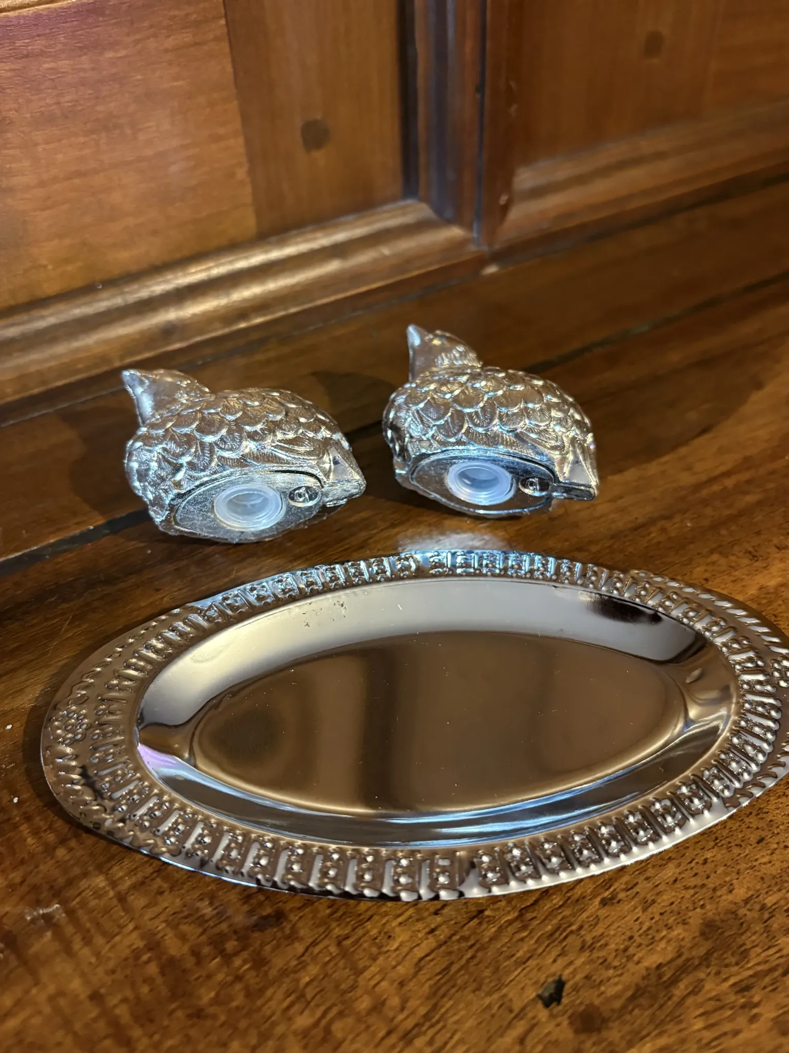 Quail salt and pepper set