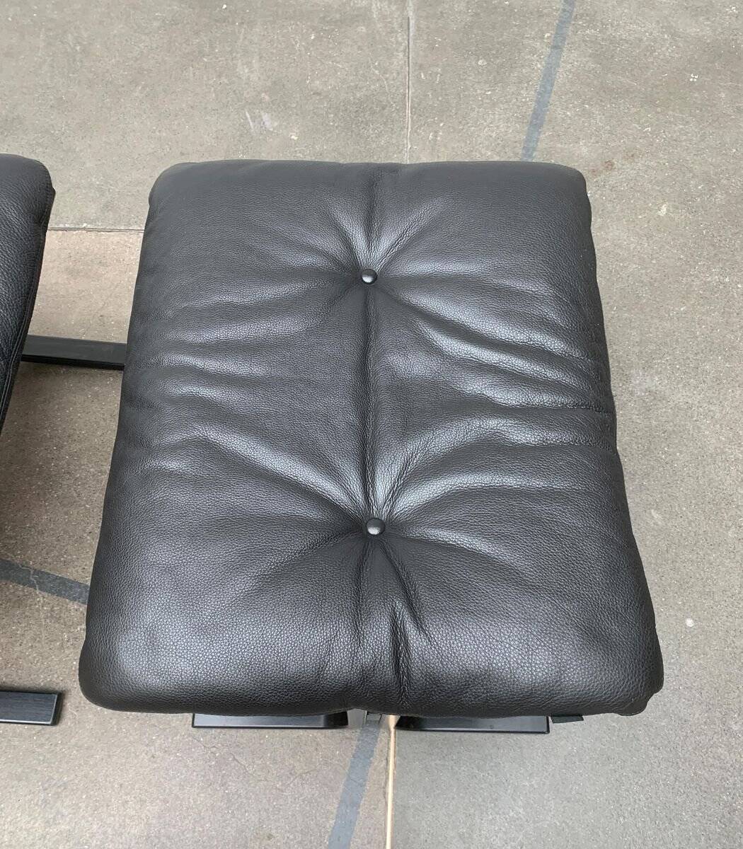 Norwegian Siesta Lounge Ottoman Chair by Ingmar Relling for Rybo