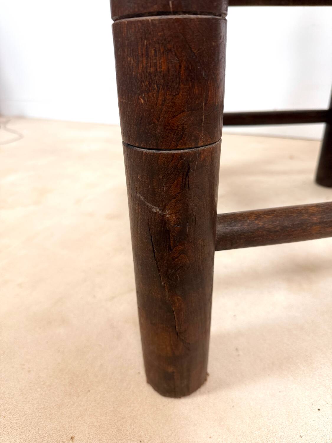 Fauteuil brutaliste dans le goût de Charles Dudouyt