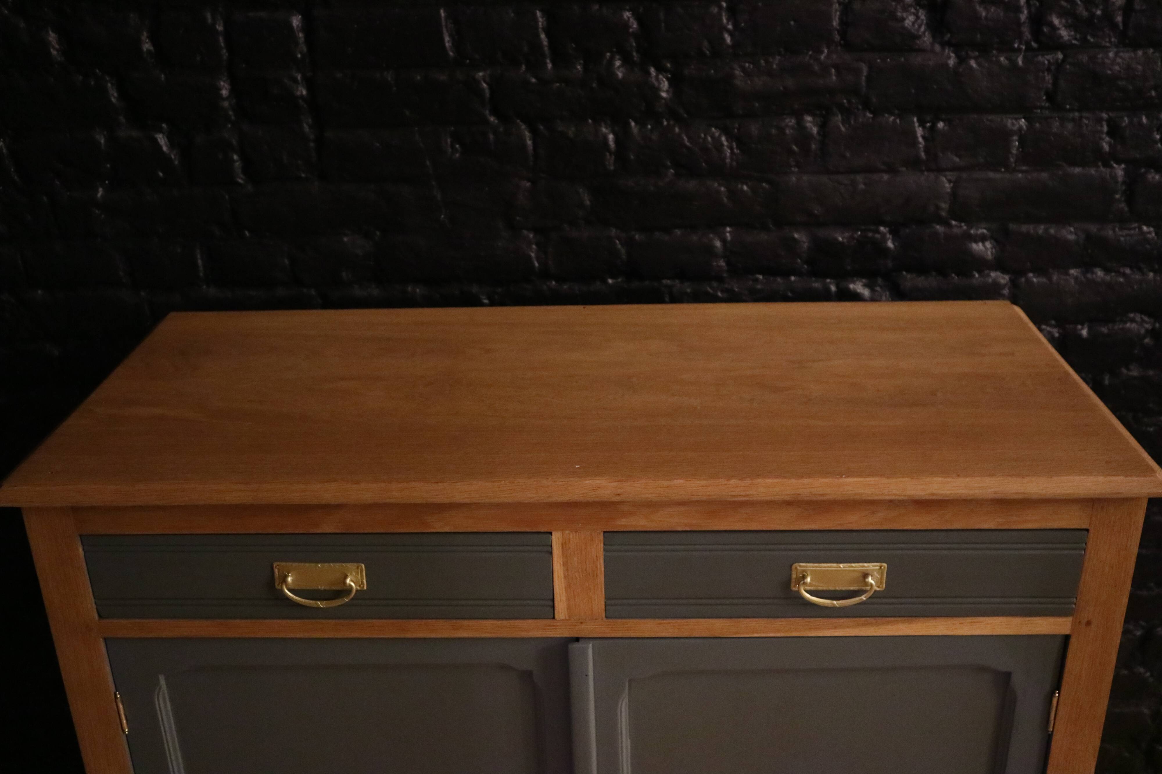 Completely restored two-tone Parisian buffet