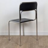 Pair of chrome chairs
