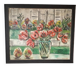 Tableau ancien à l'huile représentant une nature morte