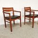 Set de 4 chaises scandinaves vintage teck
