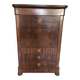 Flamed Mahogany Secretary - Louis-Philippe Period