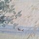 Antique 19th century oil on canvas painting signed Jean Dufau
