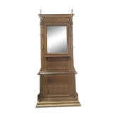 Coat rack wardrobe in wood, Napoleon III style.