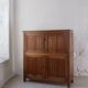Gothic style carved oak cabinet | Belgium | 1900s