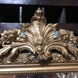 Old beveled mirror louis xv style