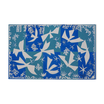Henri Matisse: Doves in the Sky, signed silkscreen.