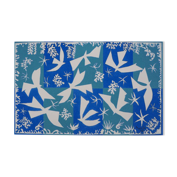 Henri Matisse: Doves in the Sky, signed silkscreen.