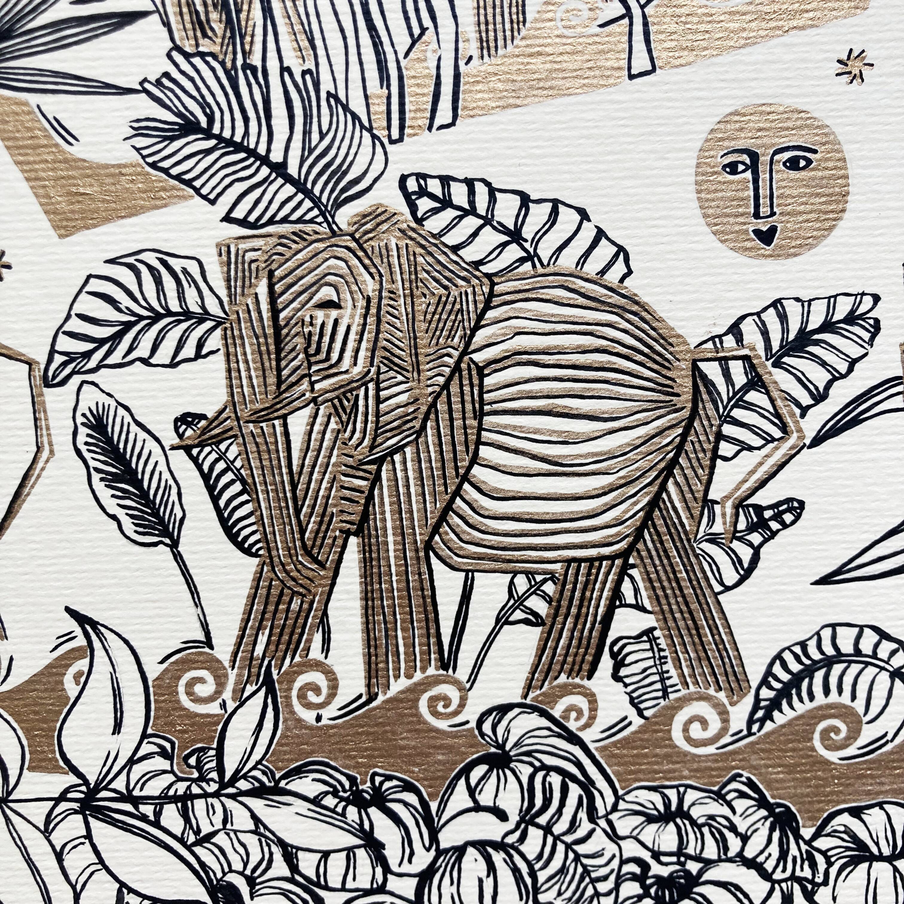 The Elephant Walk - Original work