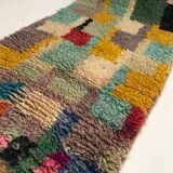Moroccan Berber carpet corridor Boujaad 3,56x0.67m