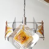 Chandelier glass of Murano 1970 Mazzega