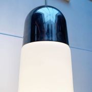 Swiss Minimalist Space Age Pendant Lamp by Temde, 1960s