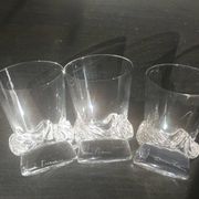 Daum france crystal glass, sorcy model