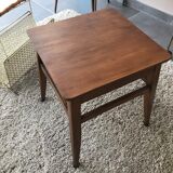 Square wooden table