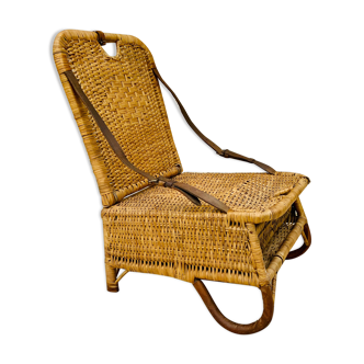 Foldable fishermen's seat