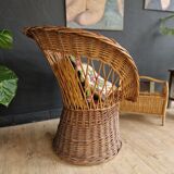 Fauteuil rotin
