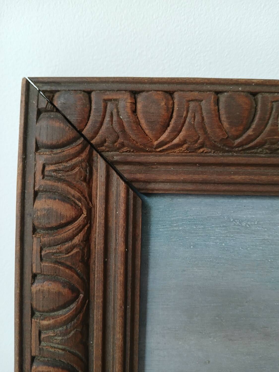 Painting on wood "seaside"