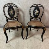 Pair of Napoleon III chairs