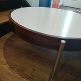 Teak tripod coffee table, 1970s