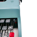 Typewriter Olivetti Lettera 32 green revised ribbon new