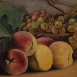 Italian still life painting signed and dated 1919