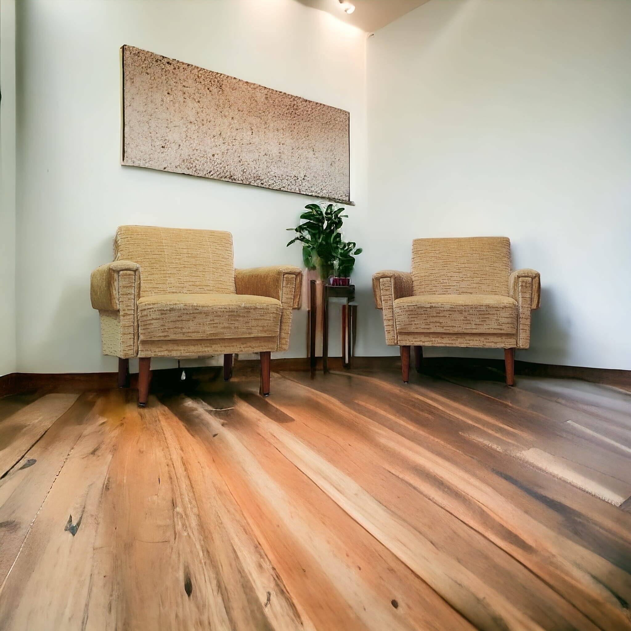 Twee Mid Century fauteuils