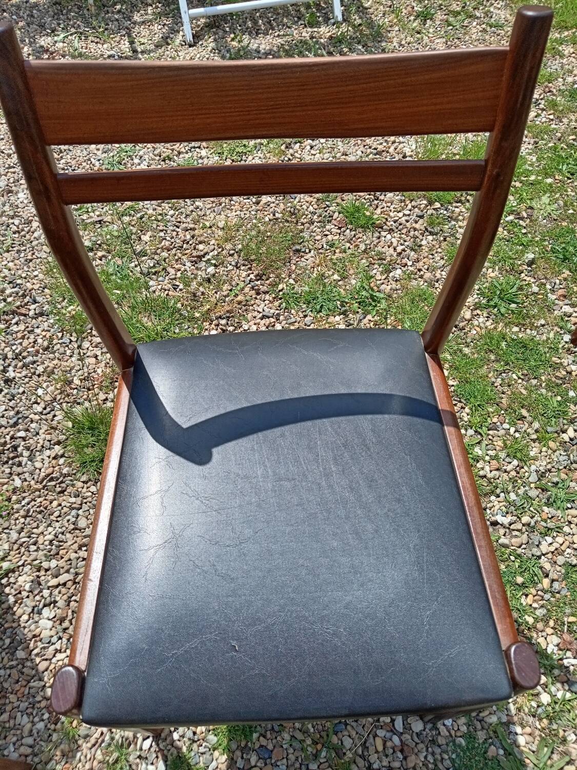 Vintage teak table and chairs