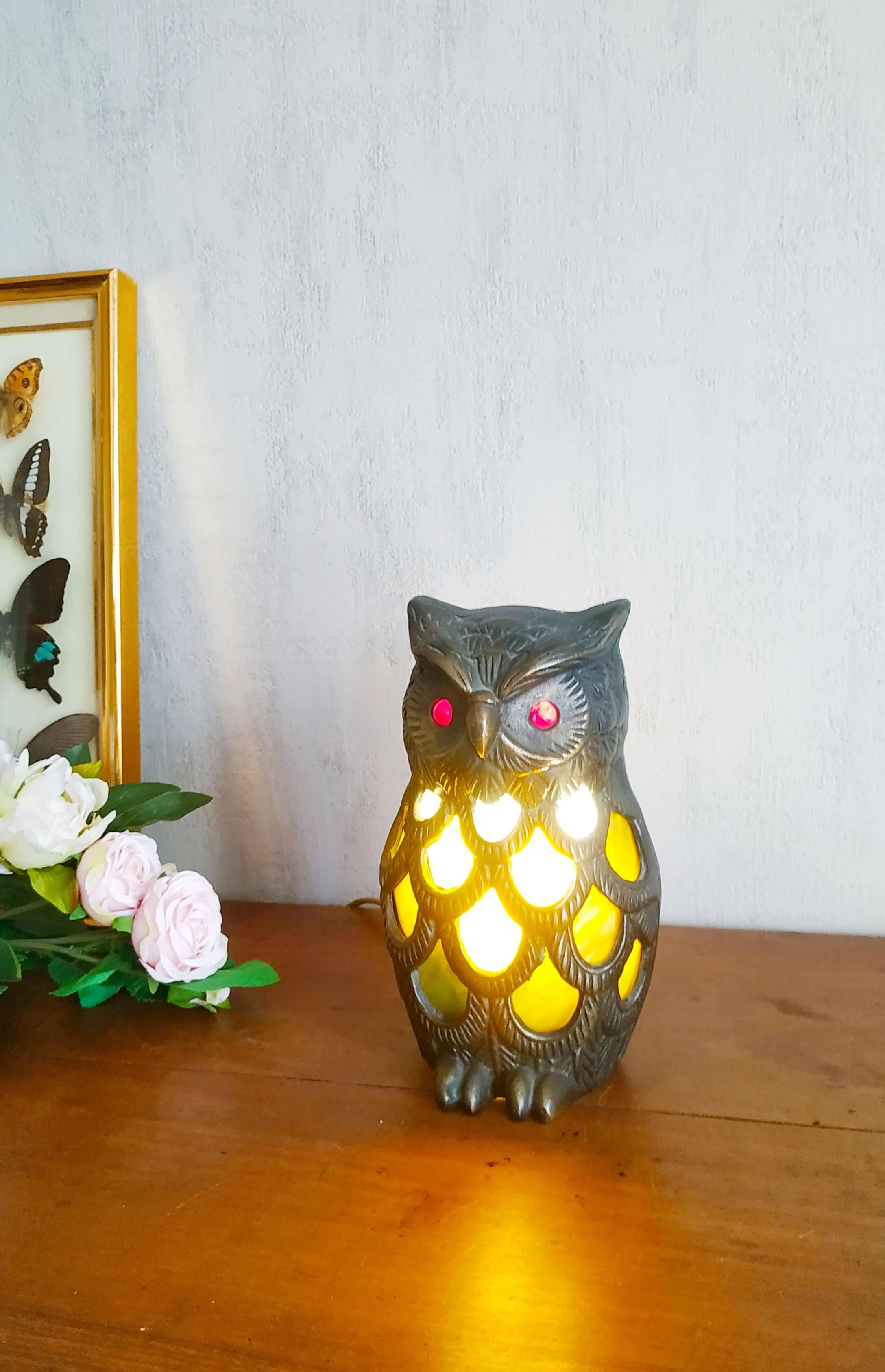 Tiffany-style nifty lamp