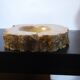 Imposing vintage alabaster ashtray