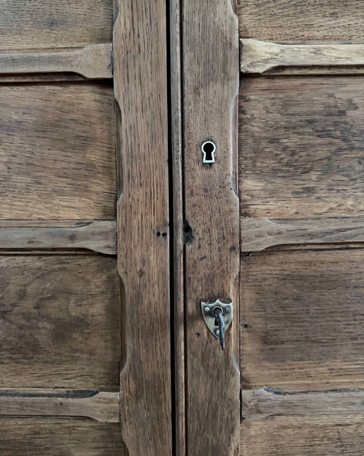 Old oak notary cabinet (renovated)