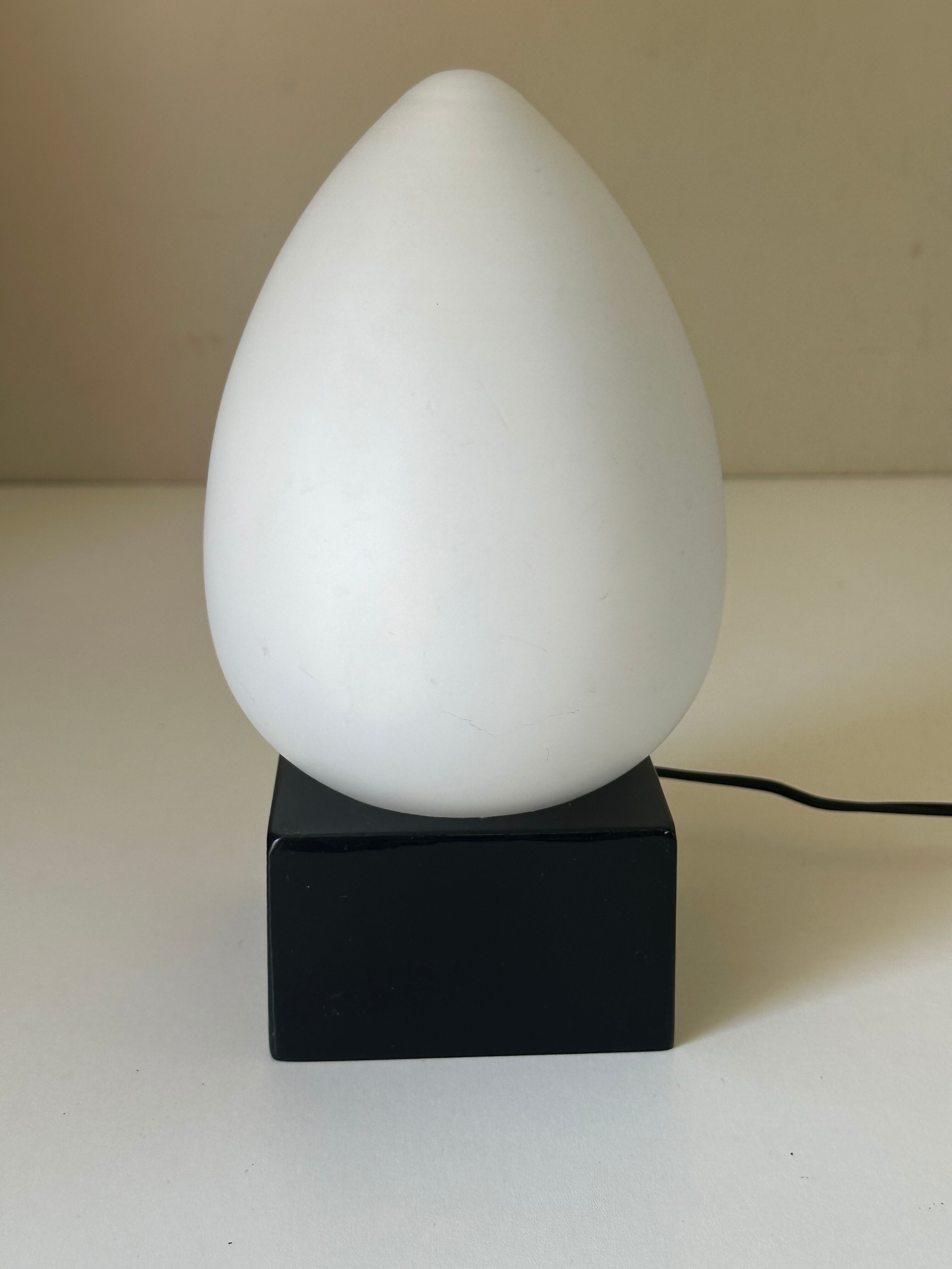 Lamp egg vintage design delmas 70 years
