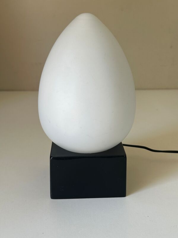 Lampe oeuf vintage design delmas annees 70