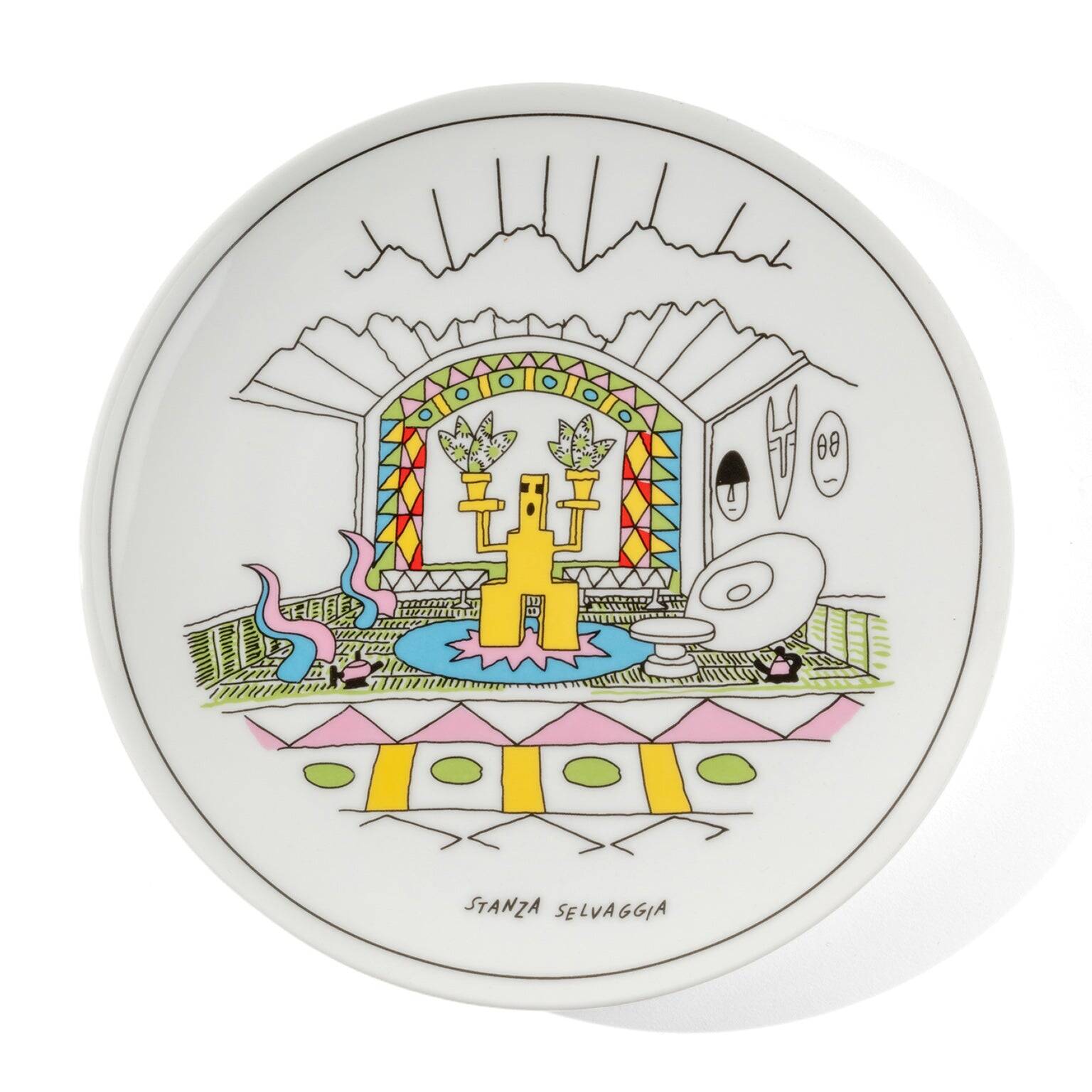 "De Gustibus" plates by Alessandro Mendini for Design Memorabilia, 201