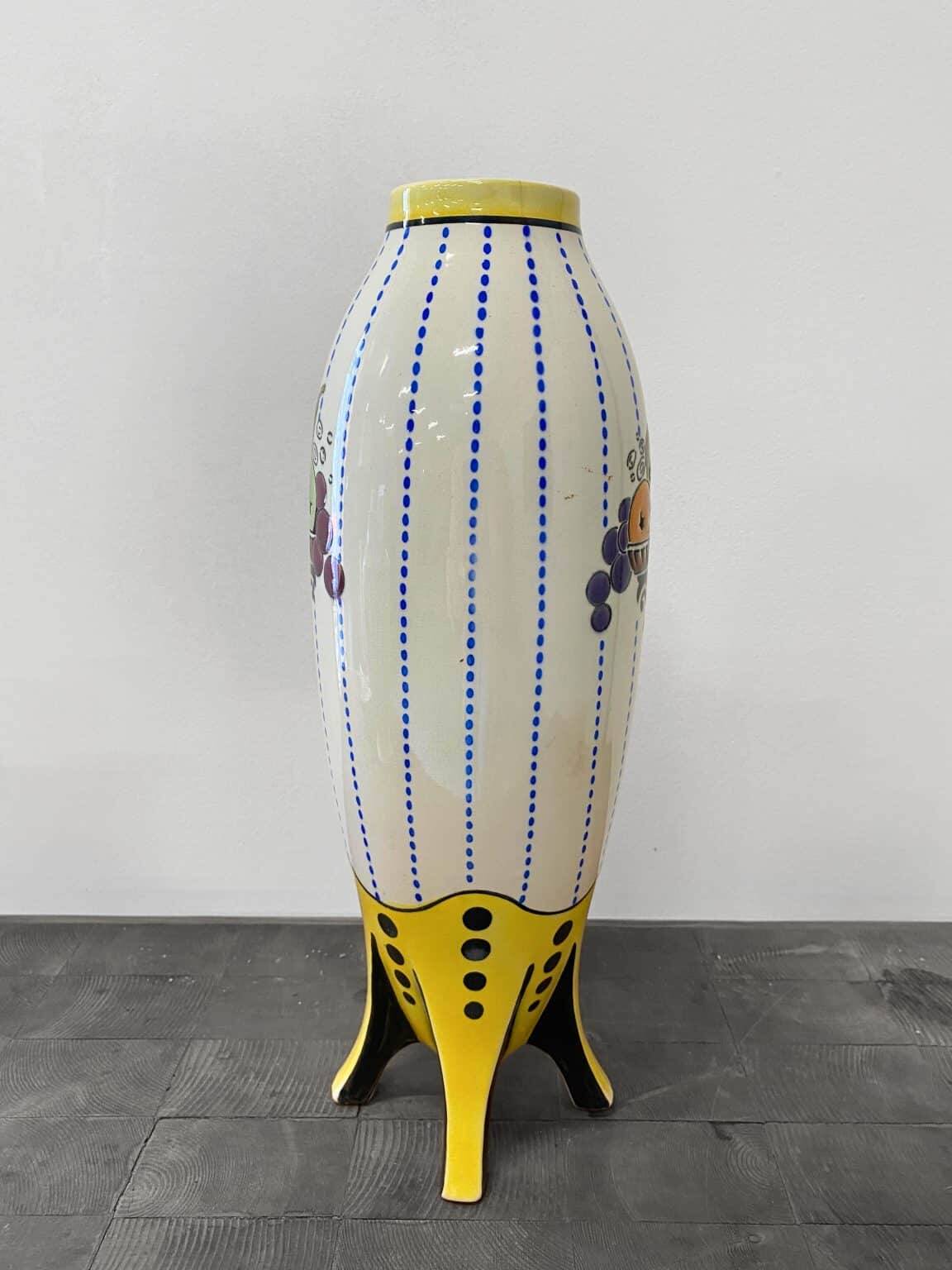 “Rocket” vase by Charles Catteau, Boch-Kéramis, 1923