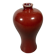 Blood-red Meiping vase in porcelain, China, 19th century.