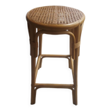 High rattan bar stool